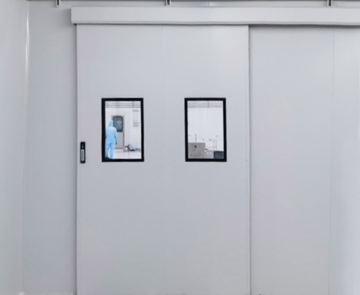 單開庫板電動移門